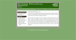 Desktop Screenshot of elwoodfinancial.com